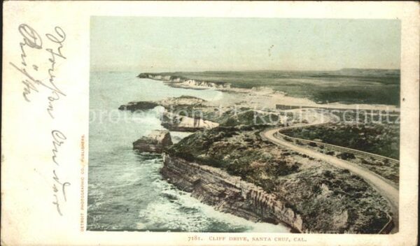 Santa Cruz California Cliff Drive