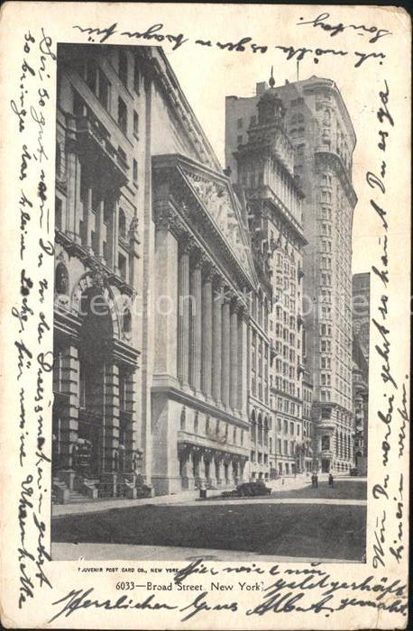 New York City Broad Street