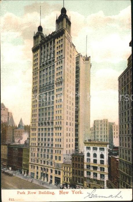 New York City Park Row Building