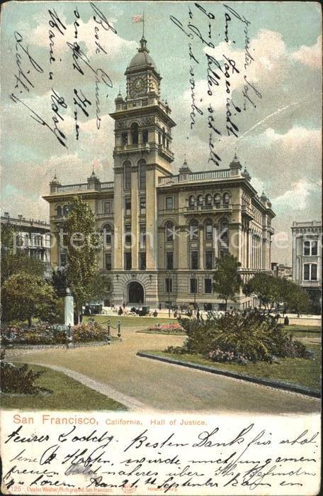 San Francisco California Hall Of Justice