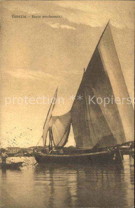 Segelboote Venezia Barca peschereccia Fischerboot