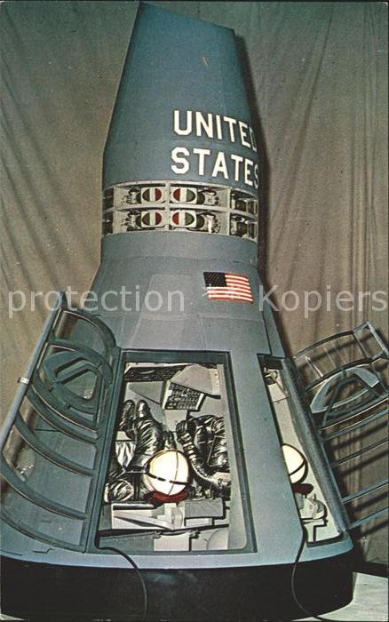 Raumfahrt Moch-Up Two-Man Gemini Spacecraft