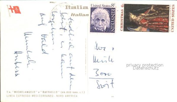 Faehre Ferry Bac Traghetto-- T/N Michelangelo e Raffaello – Bild 2