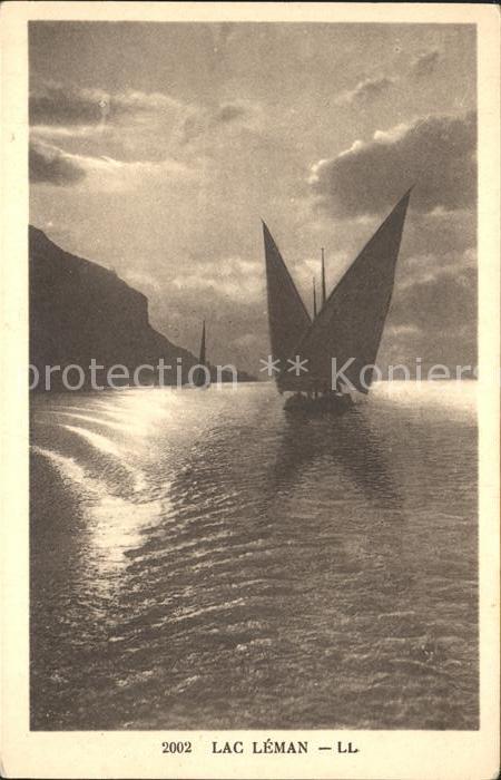 Segelboote Lac Leman