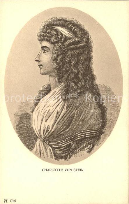 Goethe Johann Wolfgang von Charlotte von Stein F. A. Ackermann's V