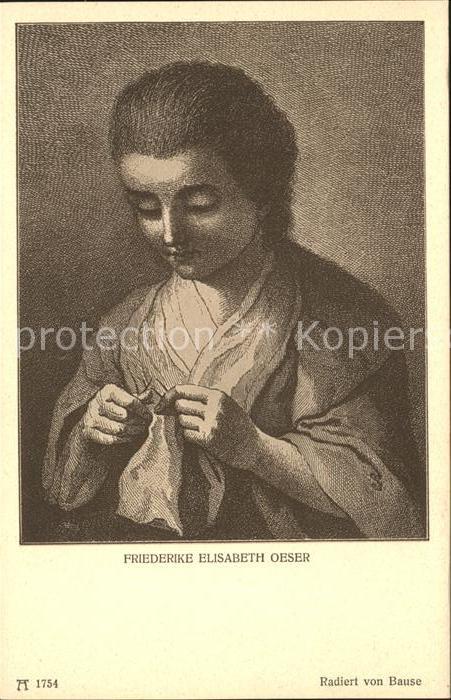 Goethe Johann Wolfgang von Friederike Elisabeth Oeser F. A. Ackerm