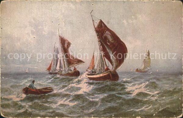 Segelboote Meer Sturm