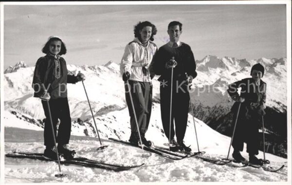 Skifahren Foto Max Davos