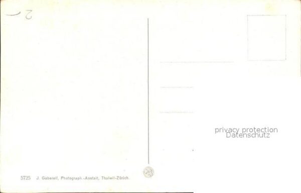 Foto Gaberell J. Nr. 5725 Lago di Lugano Sasso di Gandria – Bild 2