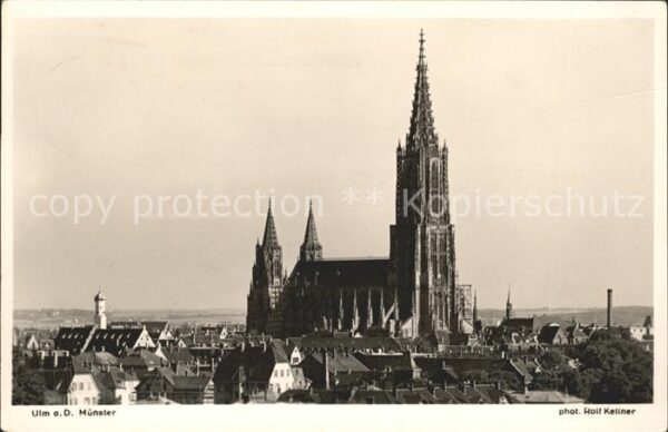 Foto Kellner Rolf Nr. 2612 Ulm a.D. Münster
