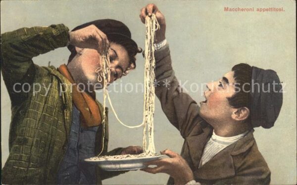 Typen Italien Kinder Spaghetti Maccheroni app