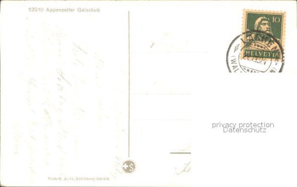 Geiss Kind Tracht Appenzell Gaissbub – Bild 2