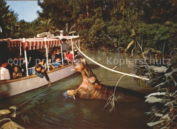 Disneyland Orlando The Explorer Boat hippo Rivers of the W