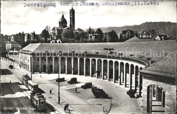 Strassenbahn Bahnhof Enge