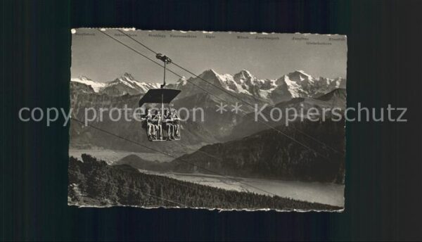 Sessellift Beatenberg-Niederhorn Berneralpen