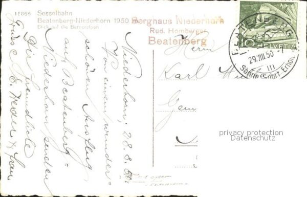 Sessellift Beatenberg-Niederhorn Berneralpen – Bild 2