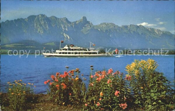 Motorschiffe Stadt Bern Thunersee Stockhornkette