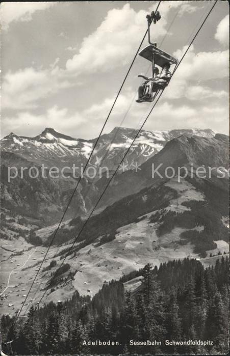 Sessellift Schwandfeldspitz Adelboden
