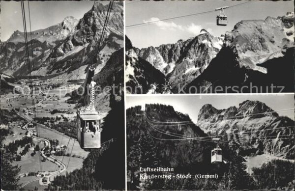 Seilbahn Kandersteg-Stock