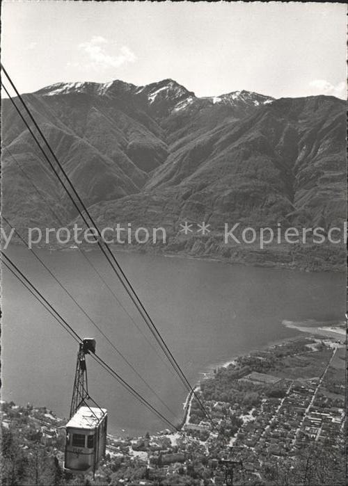 Seilbahn Locarno Funivia Orselina-Cardada