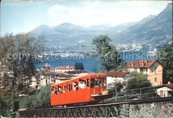 Zahnradbahn Monte San Salvatore Lugano-Paradiso