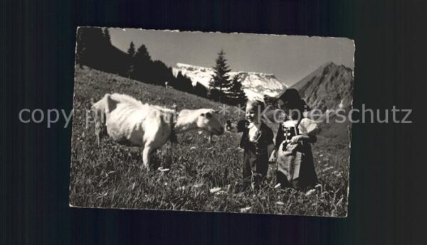 Ziege Kinder Tracht Bern