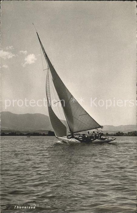 Segelboote Thunersee