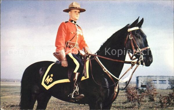 Polizei Kanada Pferd Royal Canadian Mounted Pol