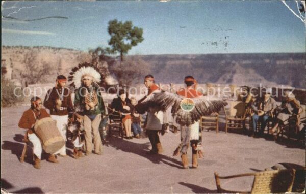 Indianer Native American Tanz Hopi Eagle Dance Grand Canyon Nati