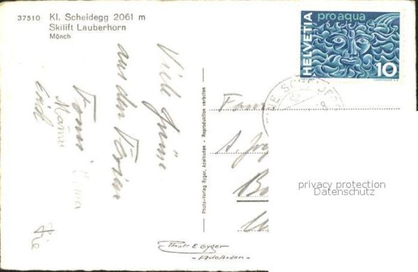 Skilift Lauberhorn Kl. Scheidegg Mönch – Bild 2