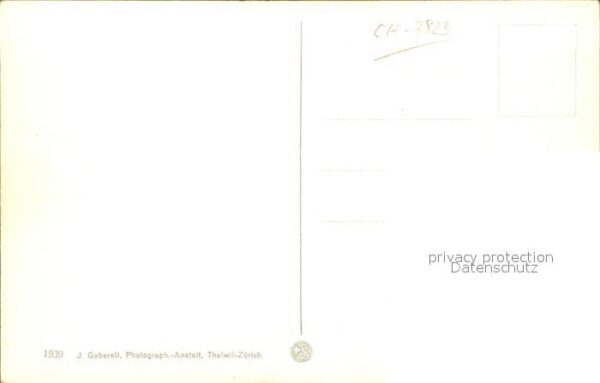 Foto Gaberell J. Nr. 1939 Eiger Mönch Jungfrau – Bild 2