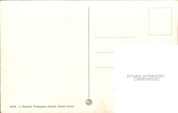 Foto Gaberell J. Nr. 2198 Zürichsee Rapperswil – Bild 2