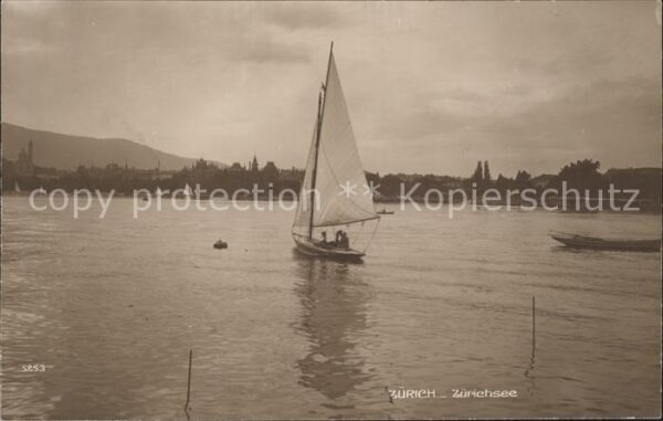Segelboote Zürich Zürichsee