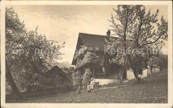 Foto Gaberell J. Nr. 2269 Haus Kinder