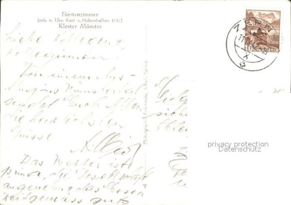 Kachelofen Fürstenzimmer Kloster Münster – Bild 2