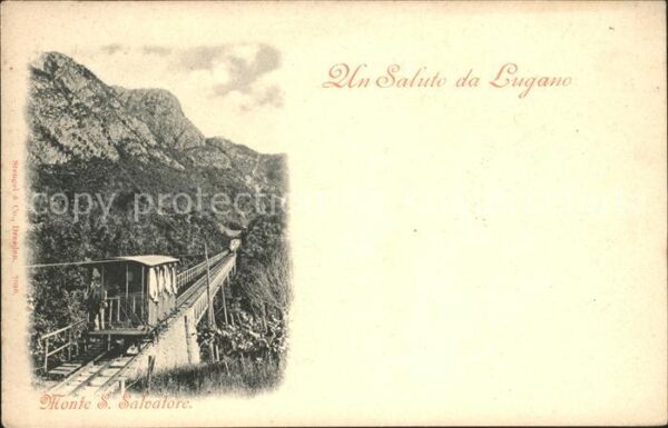 Zahnradbahn Lugano Monte S. Salvatore