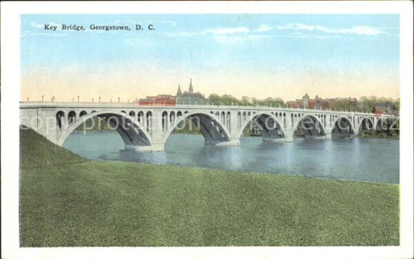 District of Columbia US-State Key bridge