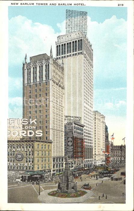 Detroit Michigan New Barlum tower and Barlum hotel