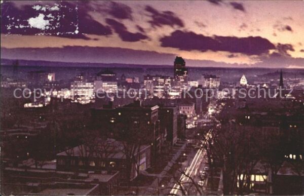 New York City Scenic night view Syracuse