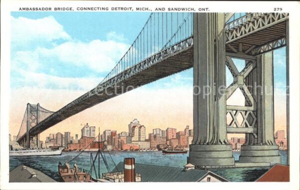 Ontario Canada Ambassador Bridge