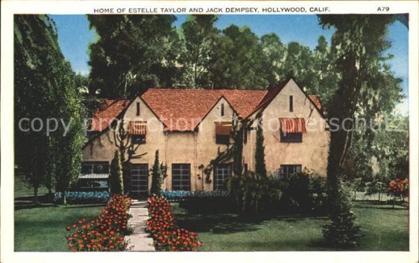 California US-State Home Estelle Taylor Jack Dempsey