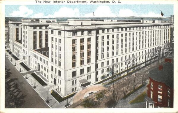 Washington DC New Interior Department