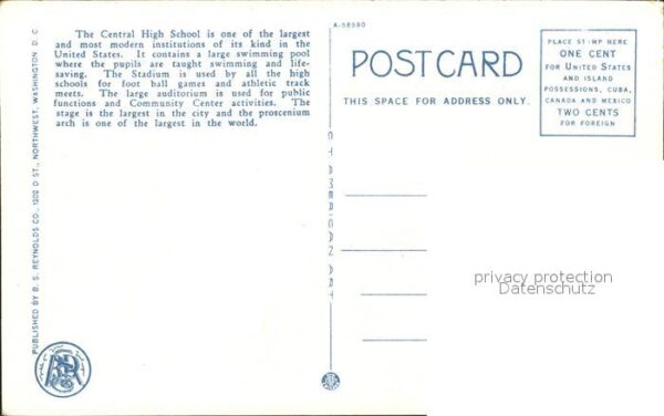 Washington DC Central high school stadium – Bild 2