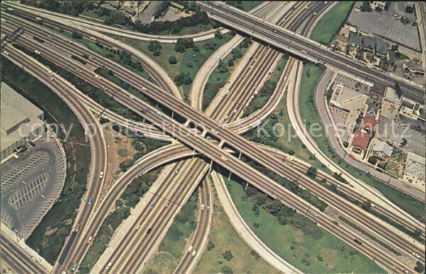 Los Angeles California Freeway system