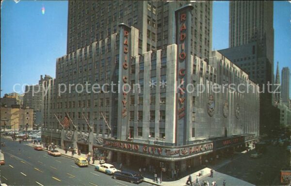 New York City Radio city music hall