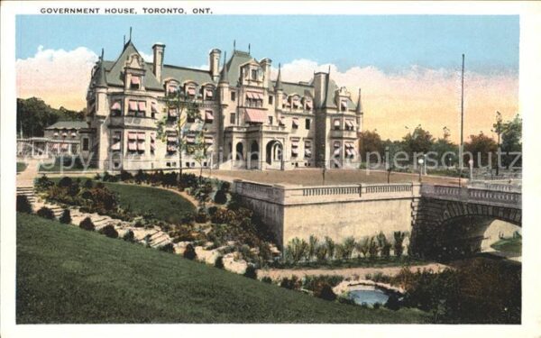 Toronto Canada Government house
