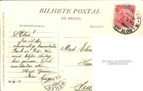 Rio de Janeiro Quinta da Boa Vista trecho – Bild 2