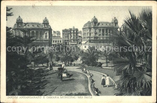 São Paulo Jardim Anhangabahu E Camara
