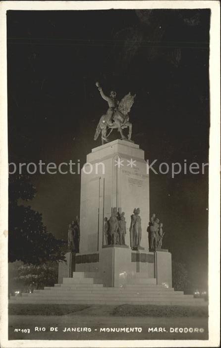 Rio de Janeiro Monumento Marl Deodoro