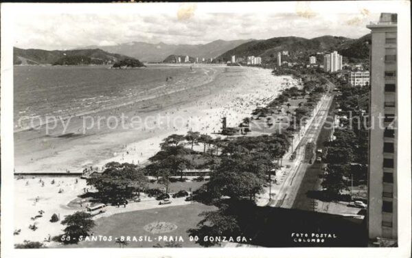 Santos Brazil Praia do Gonzaga